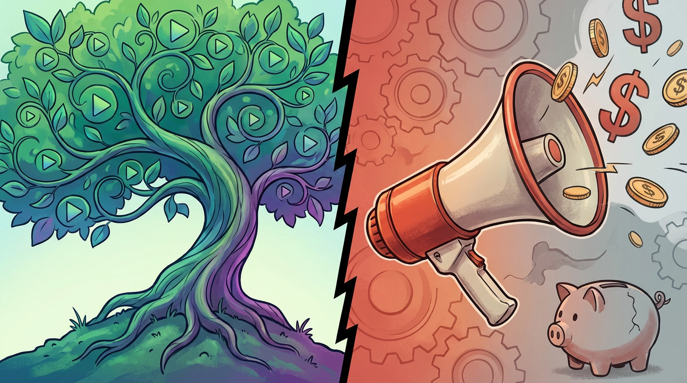 Organic Views Vs Paid Ads